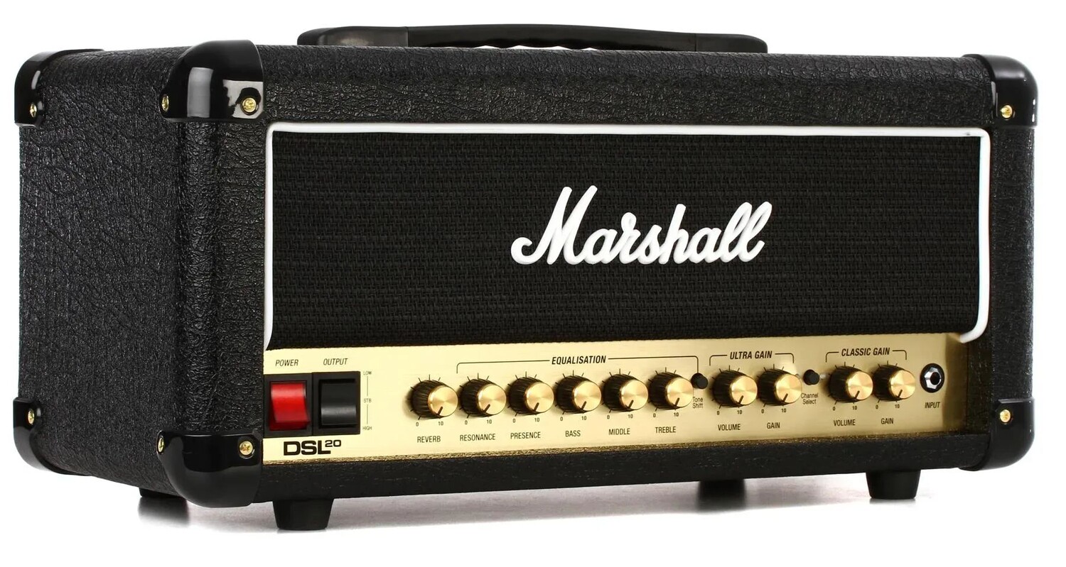 

Marshall DSL20HR 20-ваттная ламповая головка