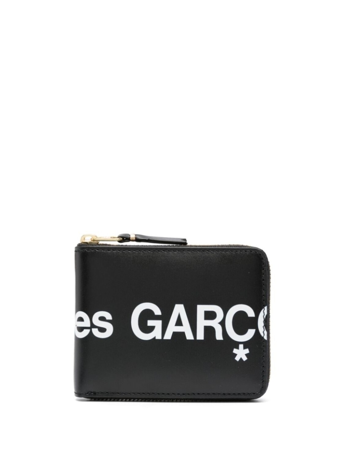 

Comme Des Garçons Wallet бумажник на молнии с логотипом, черный
