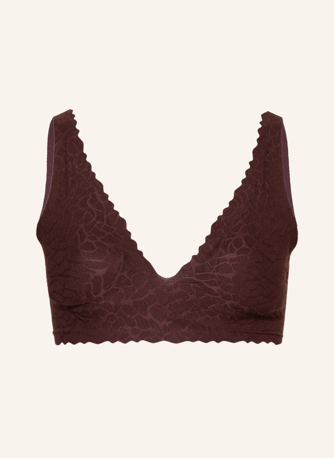 

Бюстье sloggi ZERO FEEL LACE, коричневый