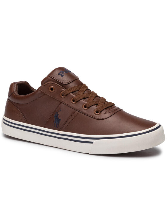 

Кроссовки из ткани Polo Ralph Lauren, коричневый