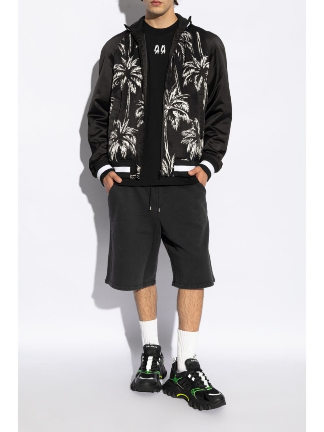 

Balmain кроссовки B-East, черный