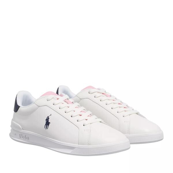 

Кроссовки hrt crt ii sneakers low top lace white navy Polo Ralph Lauren, белый