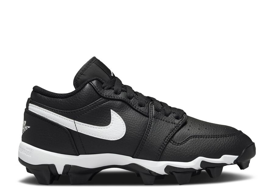 

Кроссовки Air Jordan Jordan 1 Low Cleat GS, черный/белый