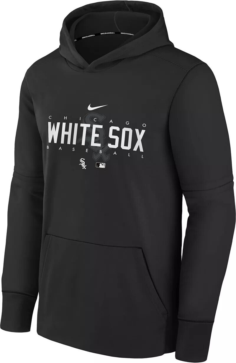 

Черная худи перед игрой Nike Youth Chicago White Sox