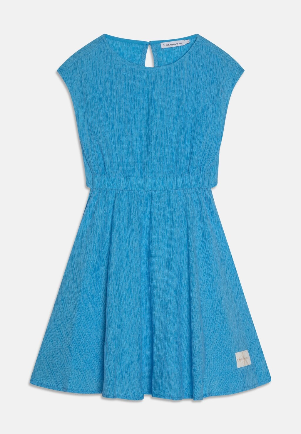 

Коктейльное/праздничное платье CRINKLE FIT FLARE DRESS Calvin Klein Jeans, цвет blue crush