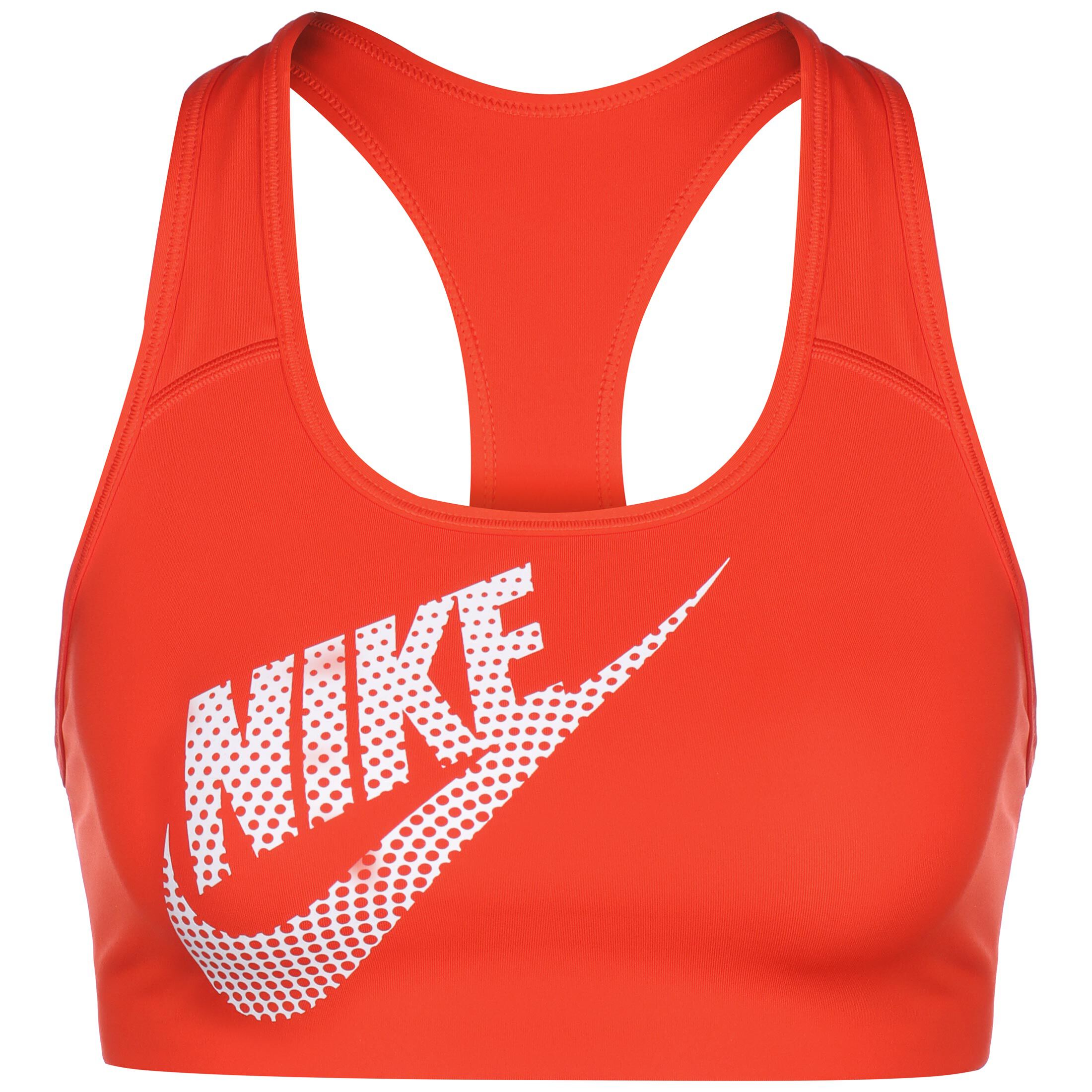 

Бюстгальтер Nike Sport BH Dri Fit Swoosh Dance, оранжевый