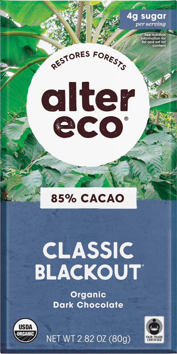 

Плитка темного шоколада Alter Eco
