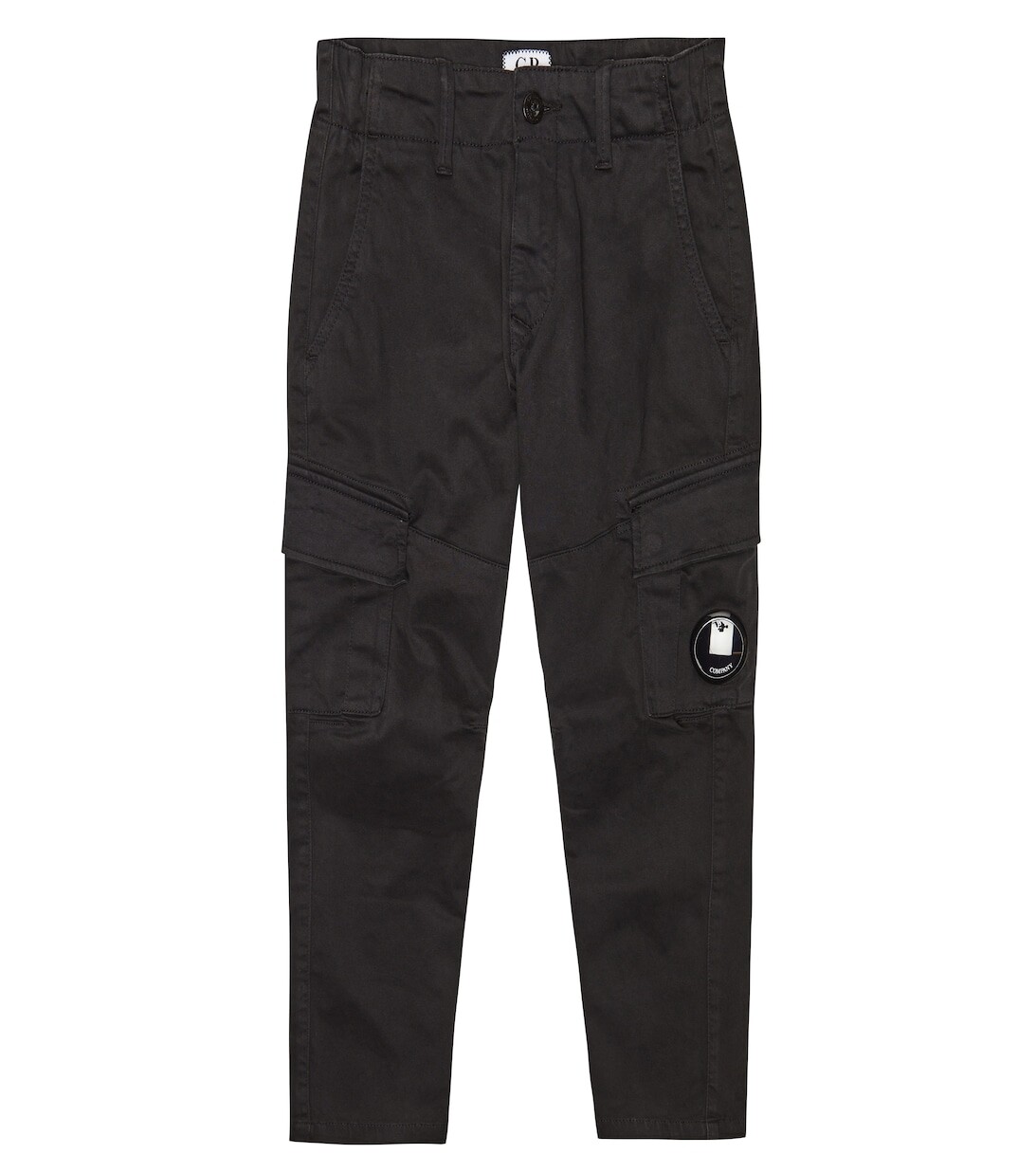 

Брюки карго из хлопка C.P. Company Kids, черный