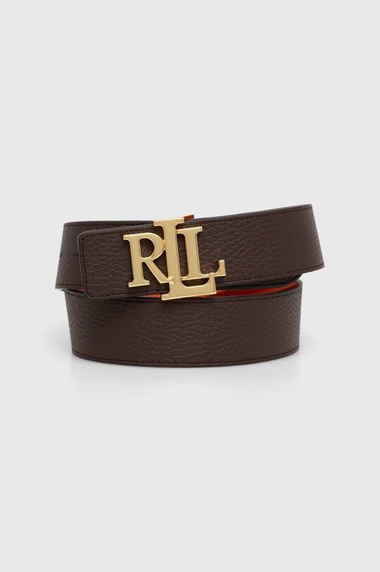 

Двусторонний кожаный ремень Lauren Ralph Lauren, мультиколор