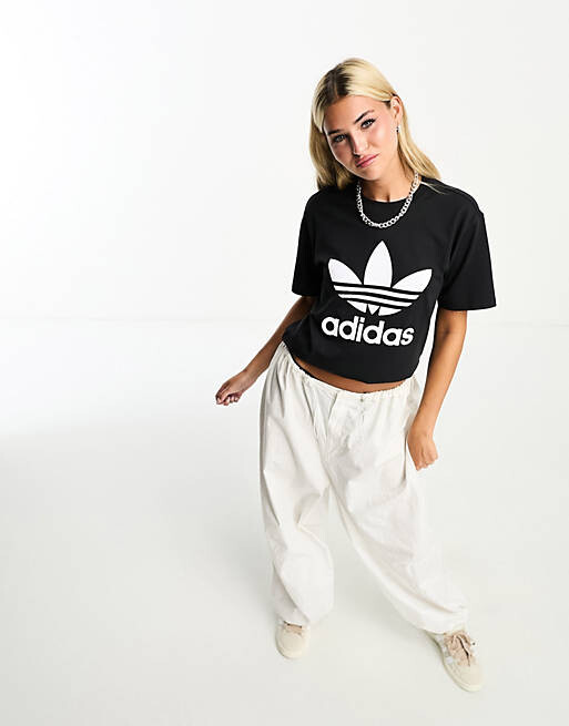 

Черная футболка adidas Originals Adicolor, Черный