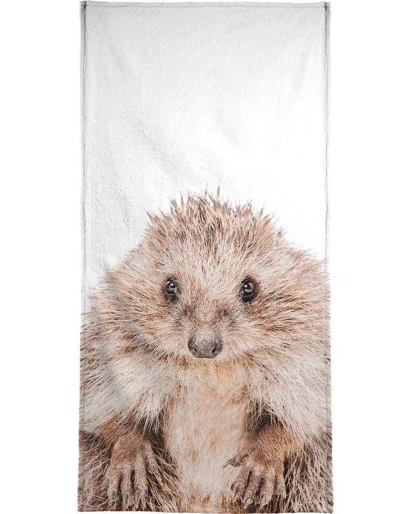 Полотенце для ванной Juniqe Hedgehog, коричневый