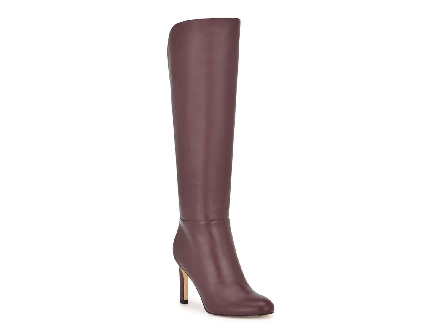 

Ботинки широкие Nine West Sancha до икры, красный