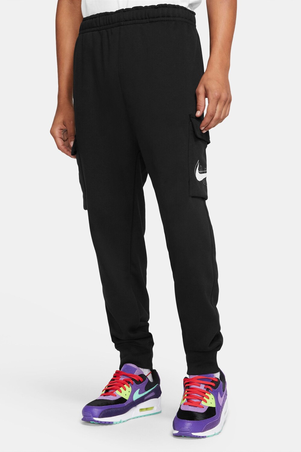 

Брюки для бега авиагрузов Nike, черный
