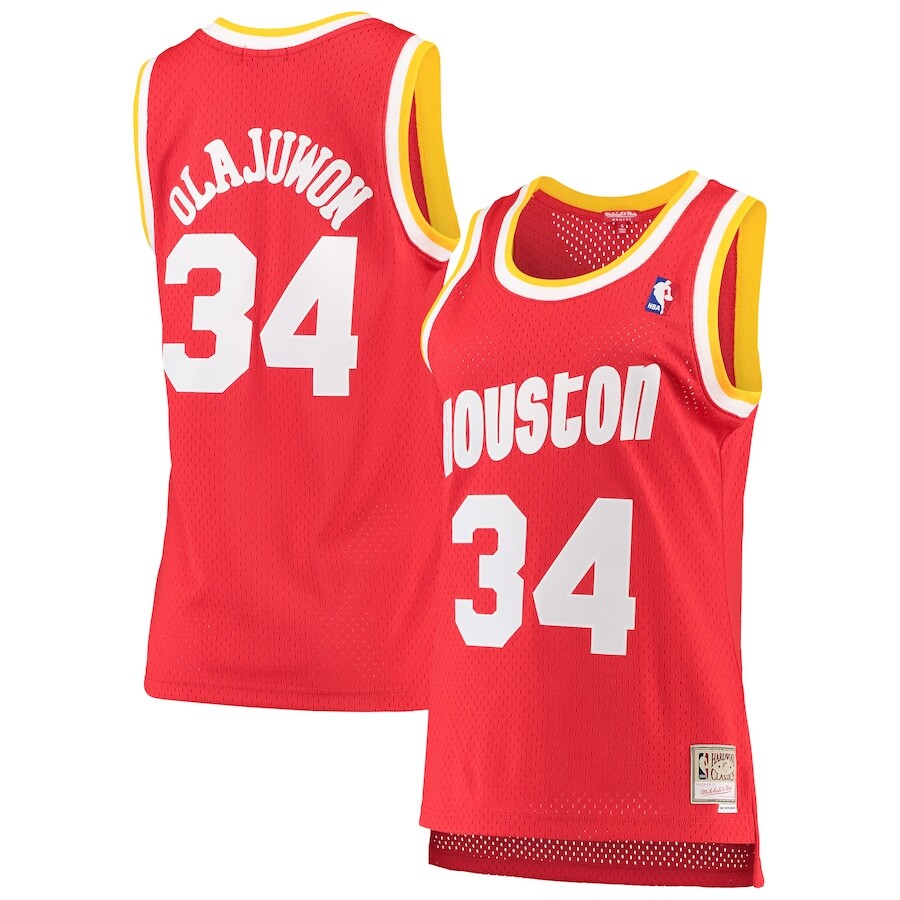 

Джерси Mitchell & Ness Houston Rockets, красный