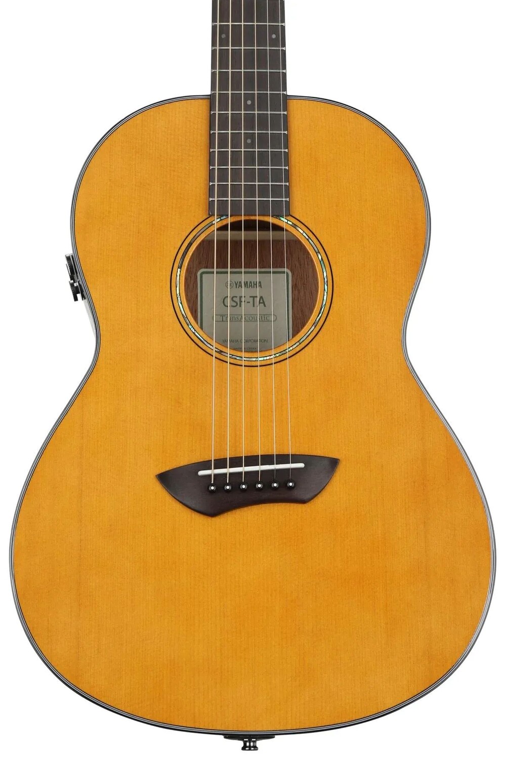 

Yamaha CSF-TA TransAcoustic Parlor Size — винтажный натуральный блеск