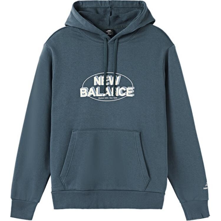 

Толстовка мужская синяя New Balance, синий