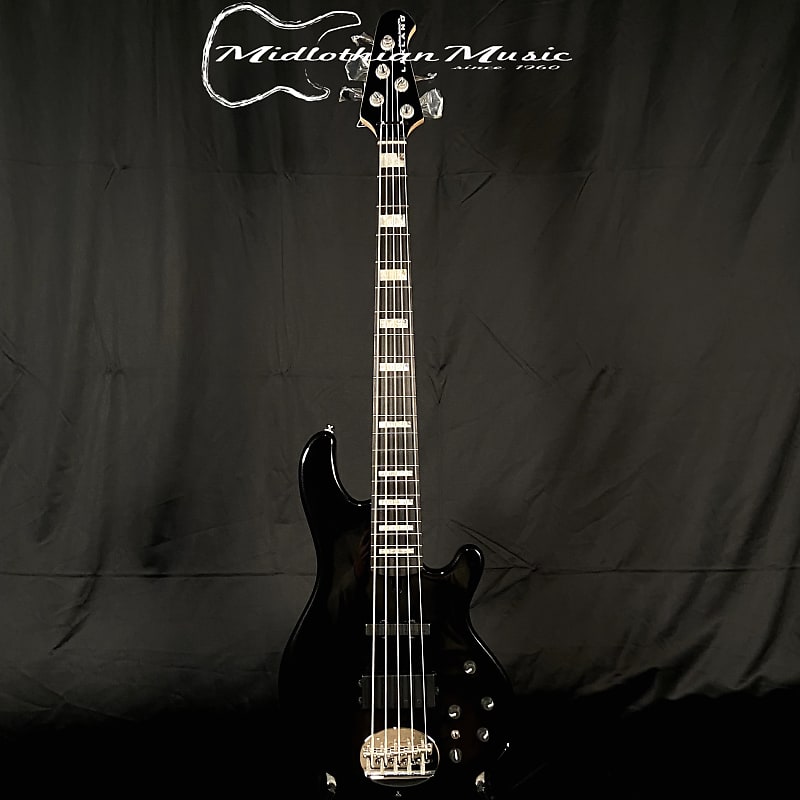 цена Басс гитара Lakland 55-02 Skyline Custom - 5-String Bass - Black Sparkle Finish