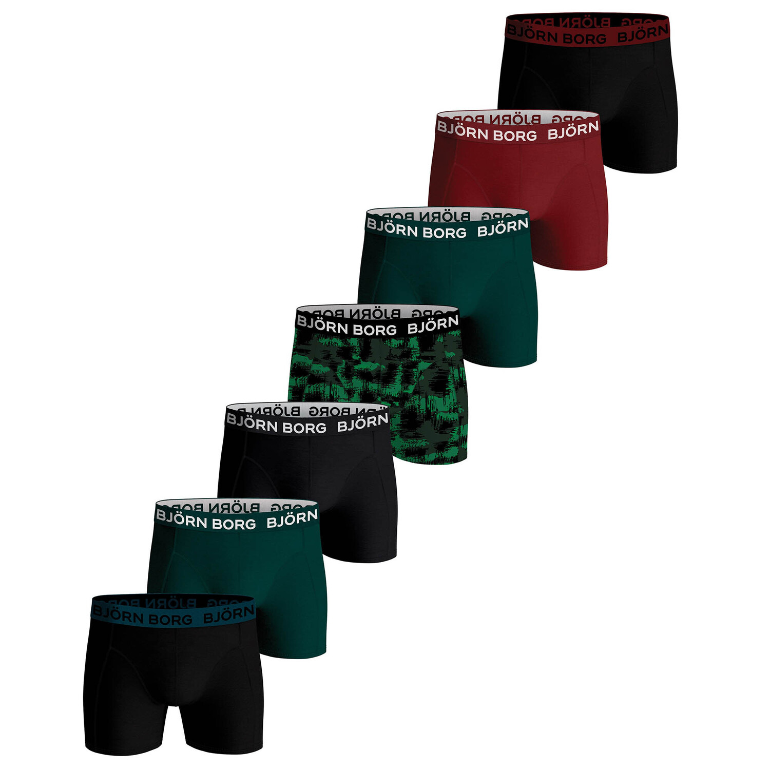 

Боксеры Björn Borg Boxershort 7 шт, черный