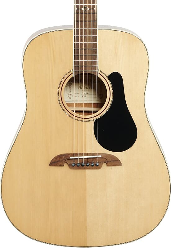 

Акустическая гитара Alvarez AD60 Dreadnought Solid Top Acoustic Guitar, Natural