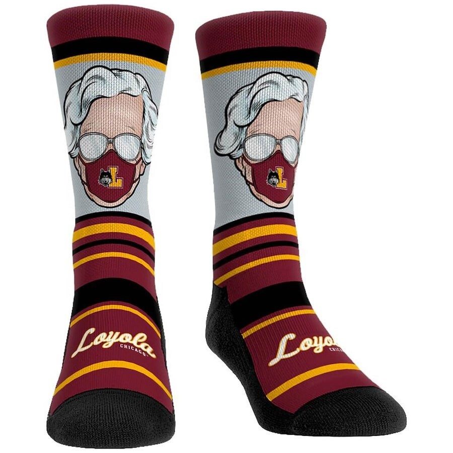 

Носки Rock Em Socks Loyola Chicago Ramblers