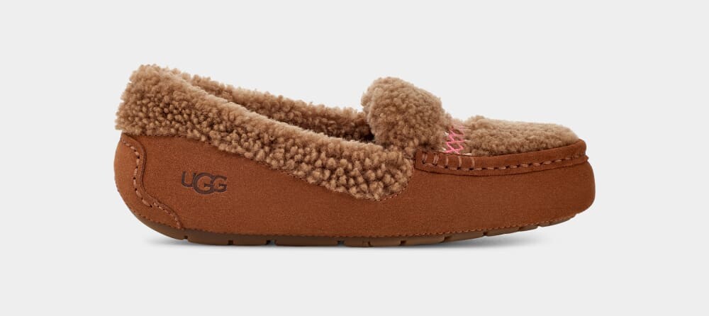 

Домашние тапочки Ansley UGGbraid UGG, коричневый