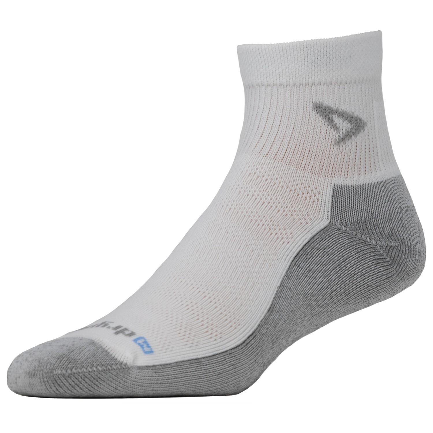 

Носки для бега Drymax Running 1/4 Crew, цвет White/Gray