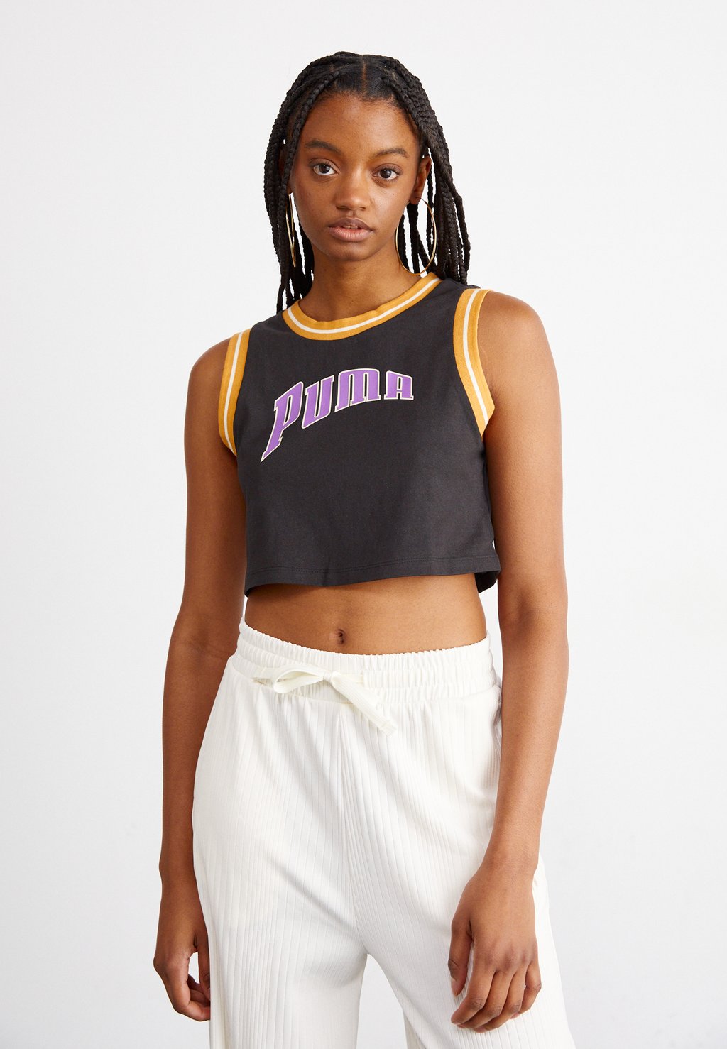 Топ CROPPED Puma, черный