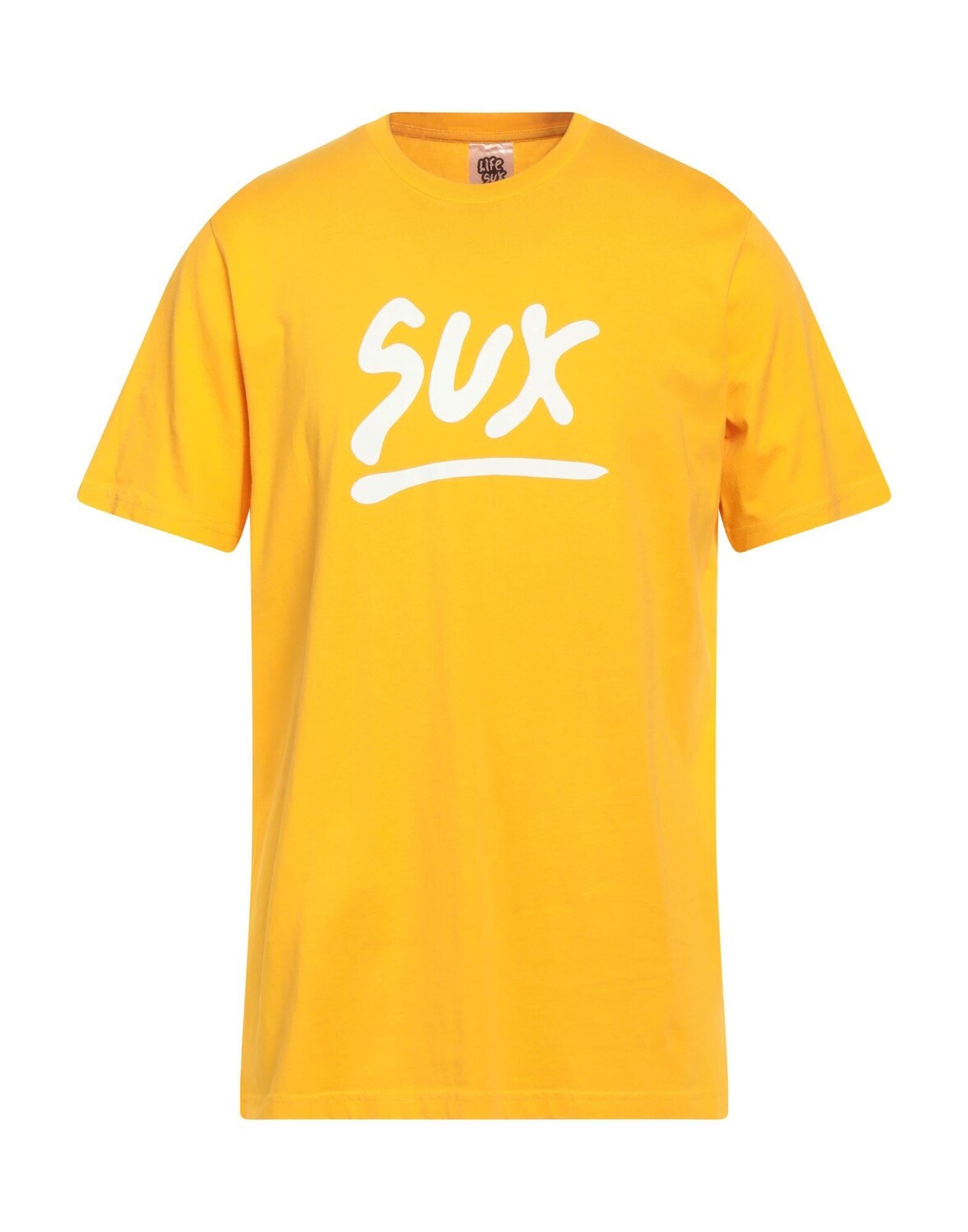 

Футболка Life Sux, оранжевый