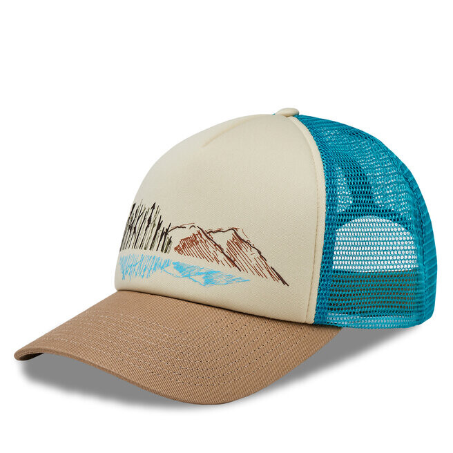 

Бейсболка Buff TruckerCap Lasala, синий/бежевый