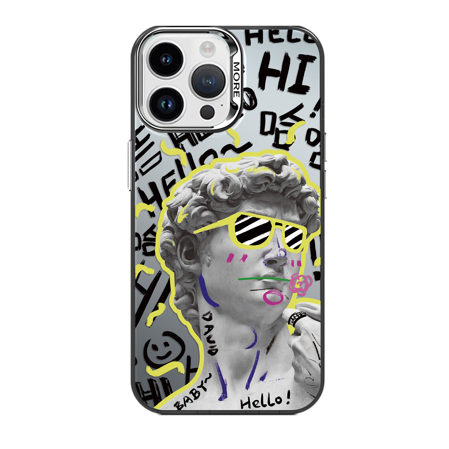 

Мелкие кости Чехол для телефона Small Bones, Color silver black - DWYCCY202