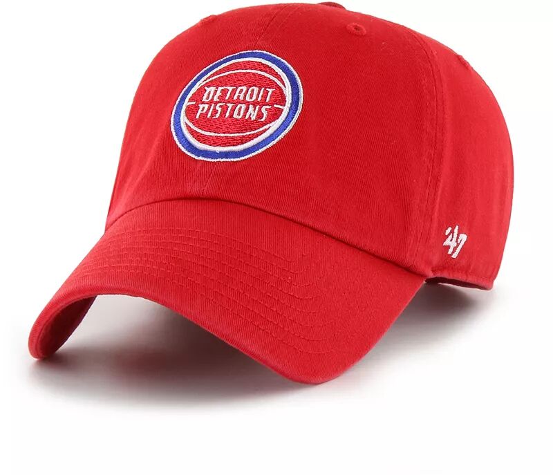 цена Мужская регулируемая кепка Detroit Pistons '47 Cleanup