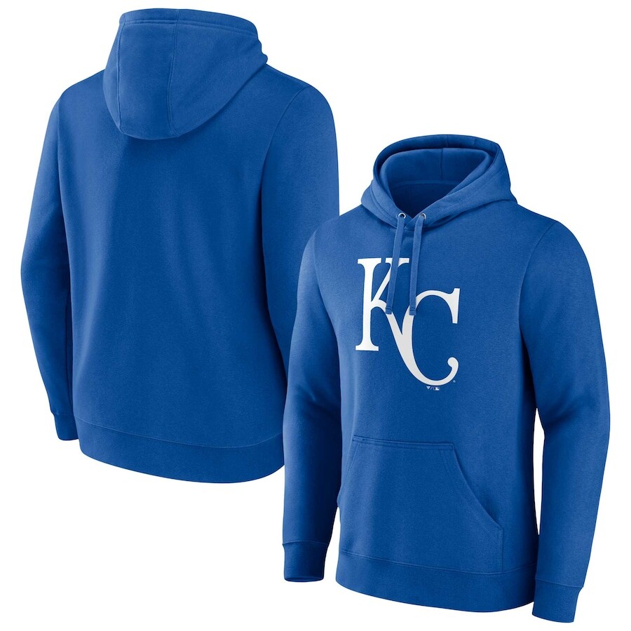 

Пуловер с капюшоном Fanatics Branded Kansas City Royals, роял