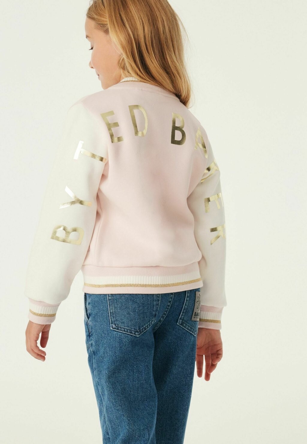 

Куртка-бомбер Regular Fit Baker by Ted Baker, розовый