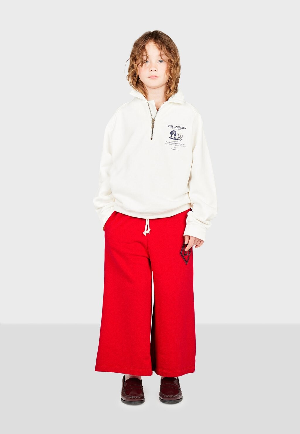 

Брюки для бега PLATYPUS UNISEX THE ANIMALS OBSERVATORY, цвет red