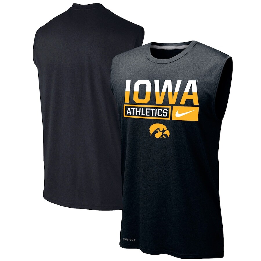 

Майка Nike Iowa Hawkeyes, черный
