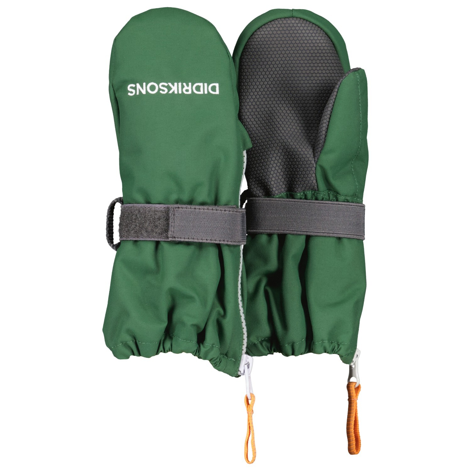 

Перчатки Didriksons Biggles Zip Mitten 7, цвет Pine Green