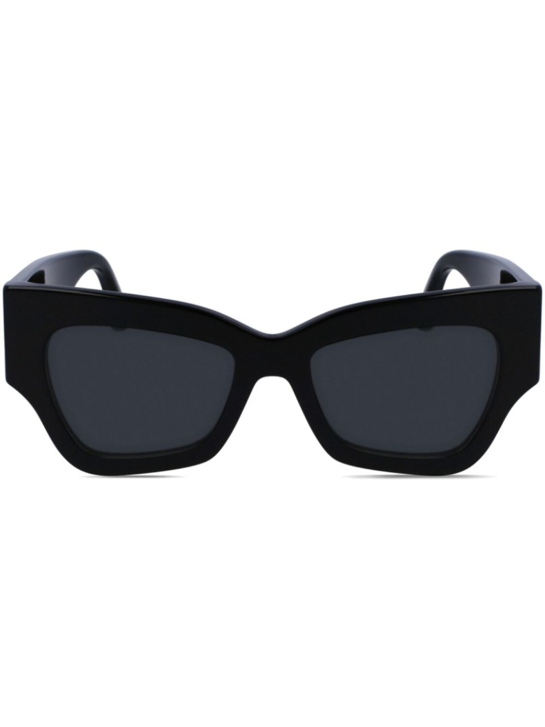 

Солнцезащитные очки кошачий глаз Victoria Beckham Eyewear, черный