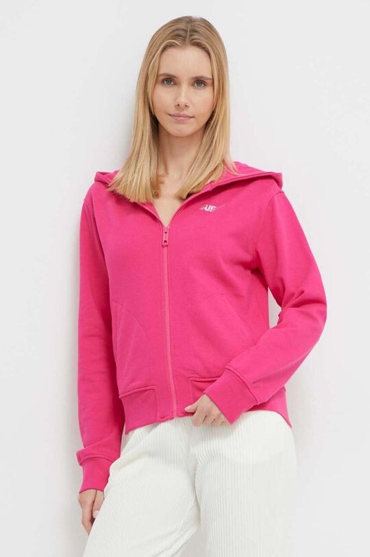 

Хлопковая толстовка Guess, розовый