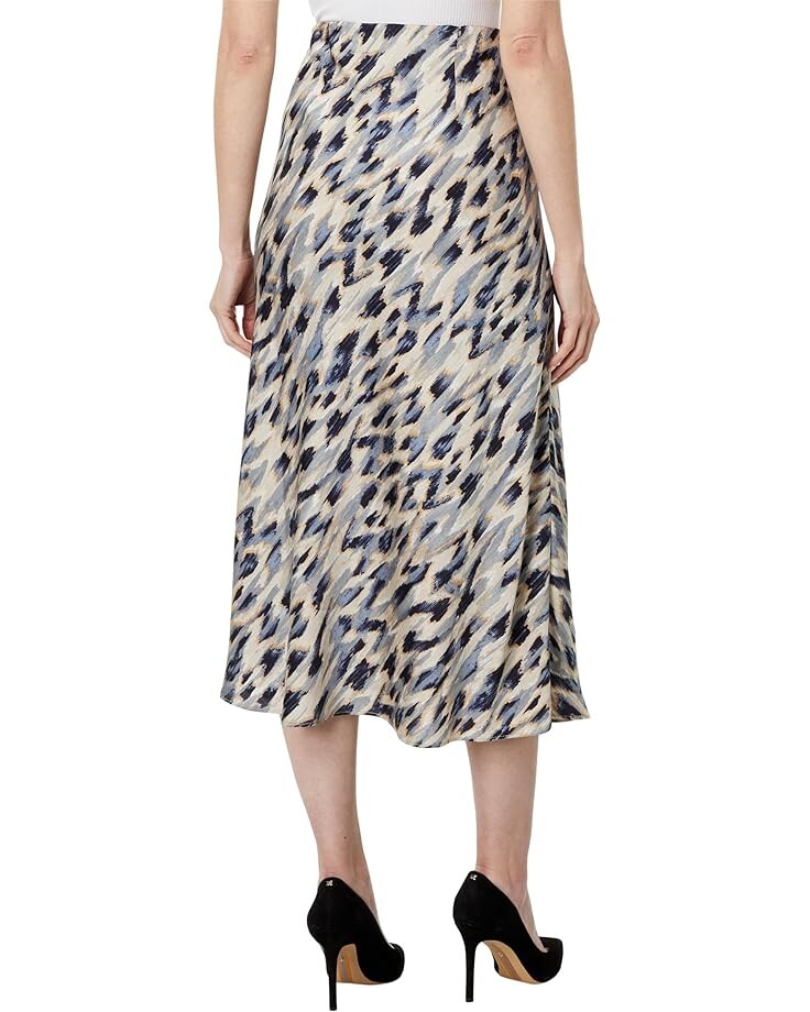 

Юбка NIC+ZOE Misty Ikat Slip Skirt, цвет Grey Multi
