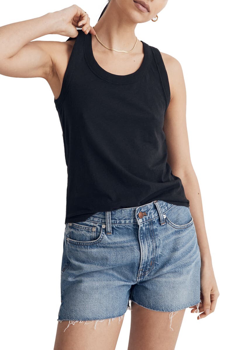

Хлопковая майка Whisper MADEWELL, черный