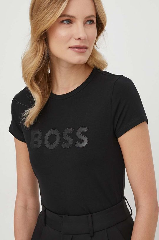 Футболки Boss, черный футболки boss футболка tiraxart