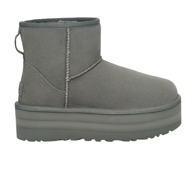 

Ботинки UGG Wmns Classic Mini Platform Boot, серый