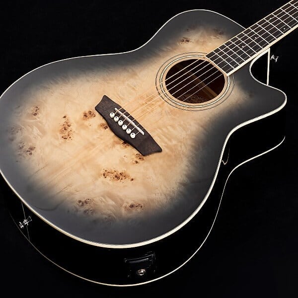 

Акустическая гитара Washburn DFBACEB Deep Forest Burl Ace Auditorium Mahogany Neck 6-String Acoustic-Electric Guitar