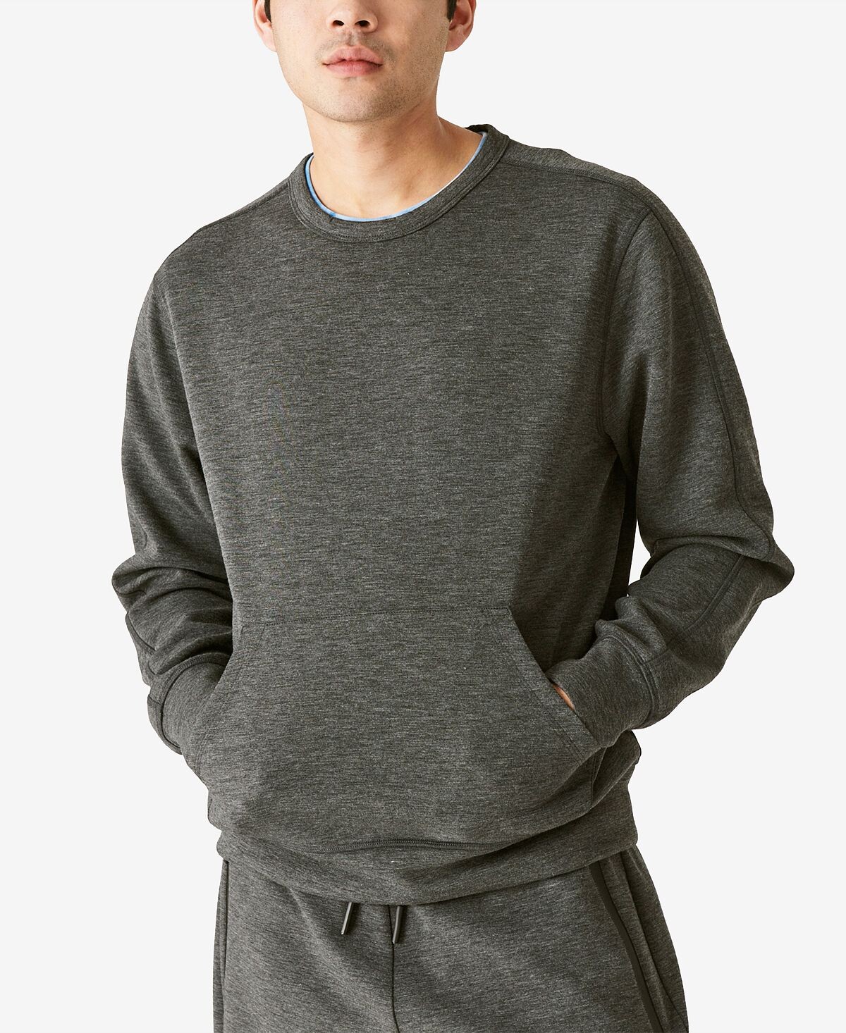 

Мужская толстовка с круглым вырезом и карманами Breathe Easy Tech Lucky Brand