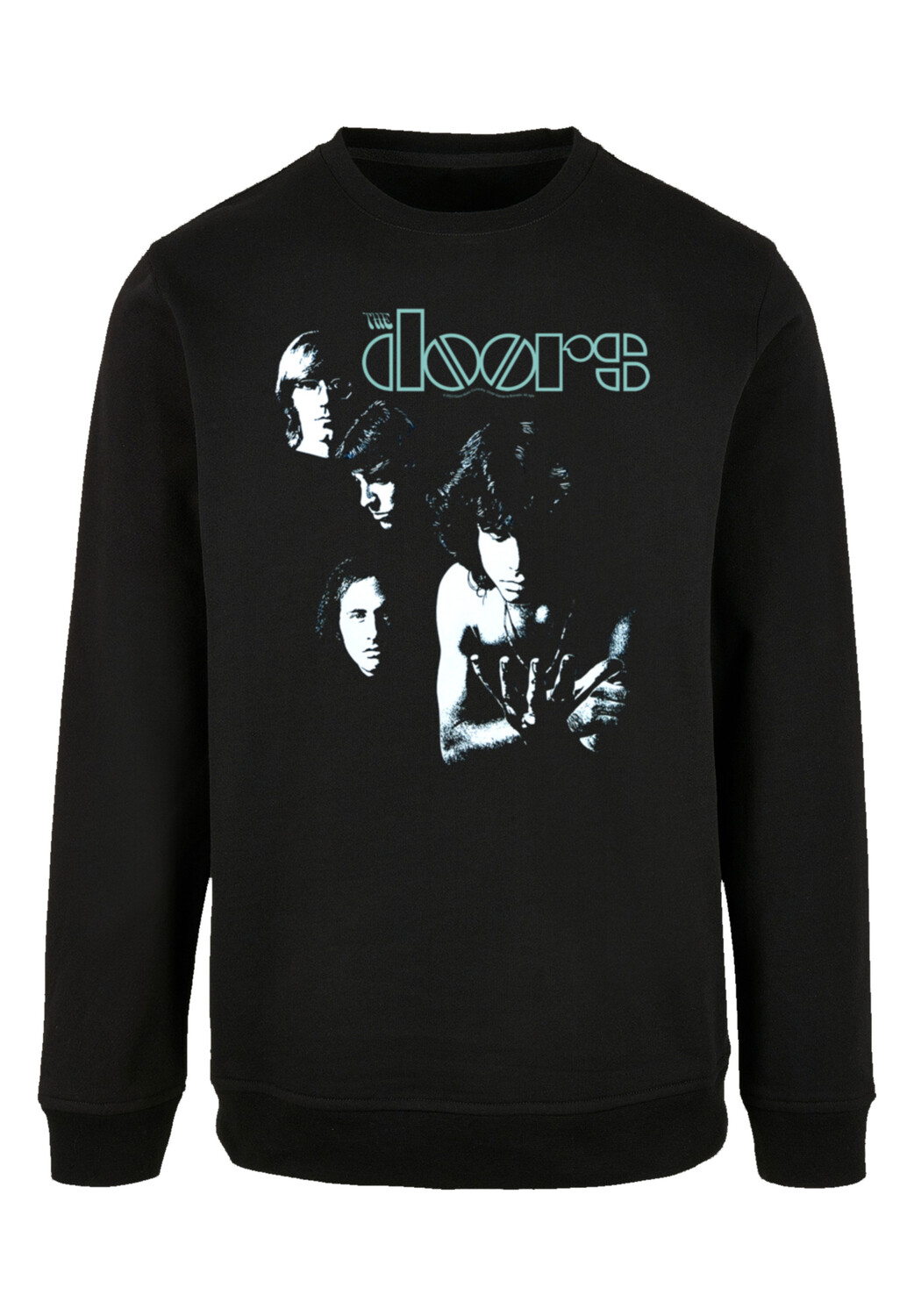 

Толстовка F4NT4STIC The Doors Music Light And Shadow, черный