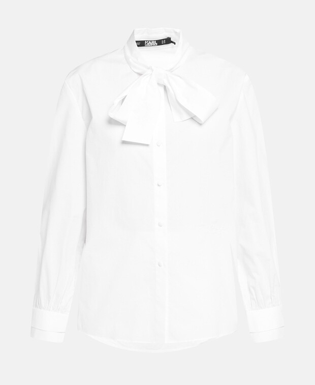 

Органик блузка Karl Lagerfeld, белый