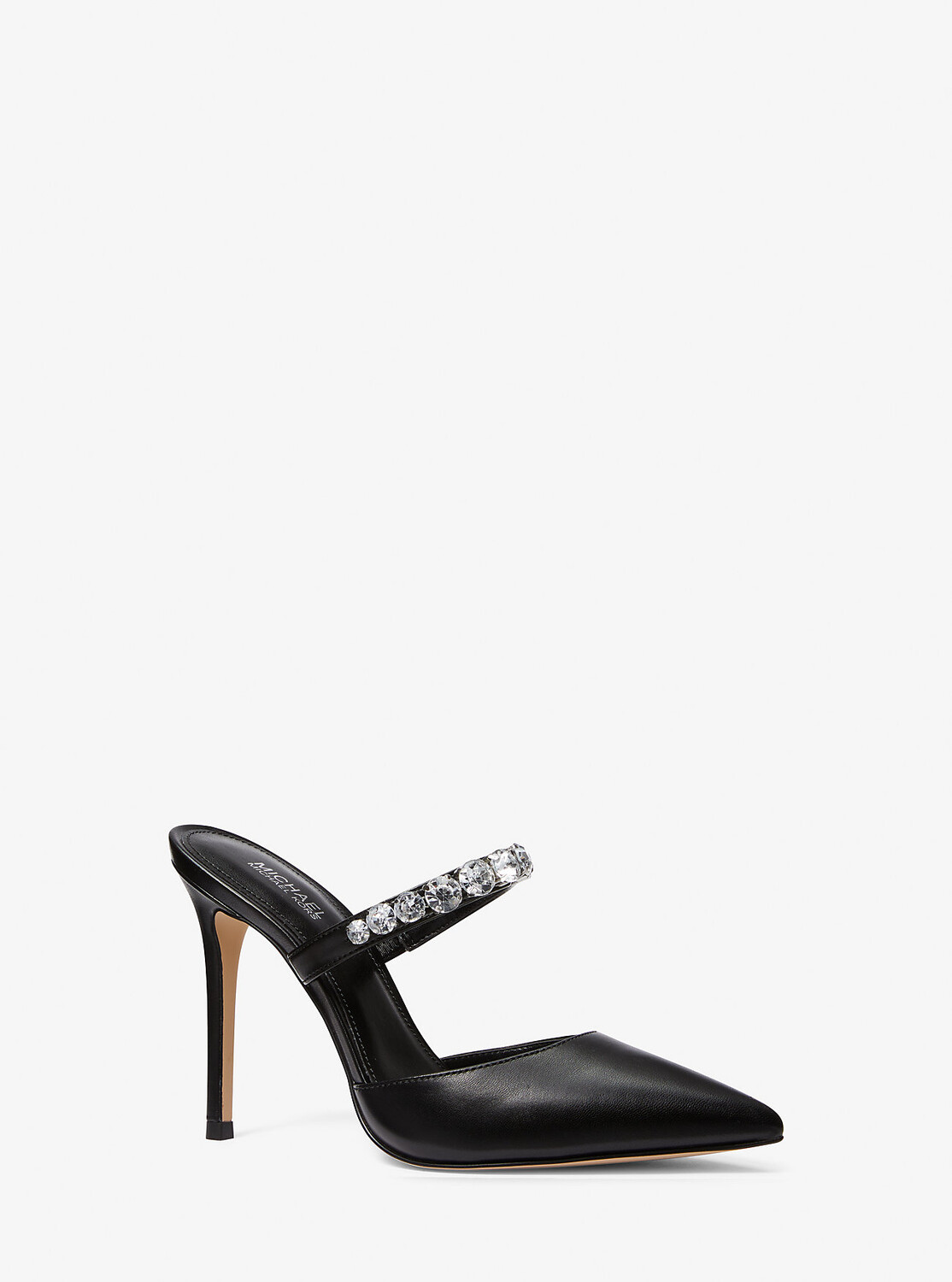 

Кожаные мюли Jessa с украшением Michael Kors, черный