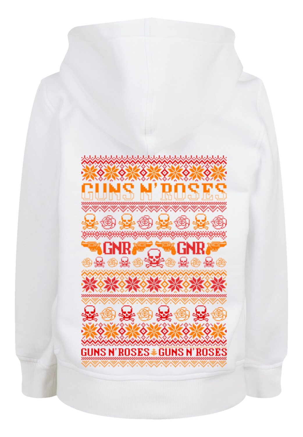 

Пуловер F4NT4STIC Basic Kids Hoodie Guns n' Roses Weihnachten Christmas, белый