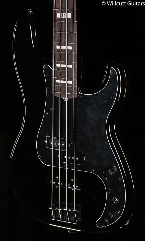 Басс гитара Fender Duff McKagan Signature Precision Bass Black Bass Guitar-MXD2100924-9.65 lbs fender duff mckagan deluxe sign черный палисандр duff mckagan deluxe signature