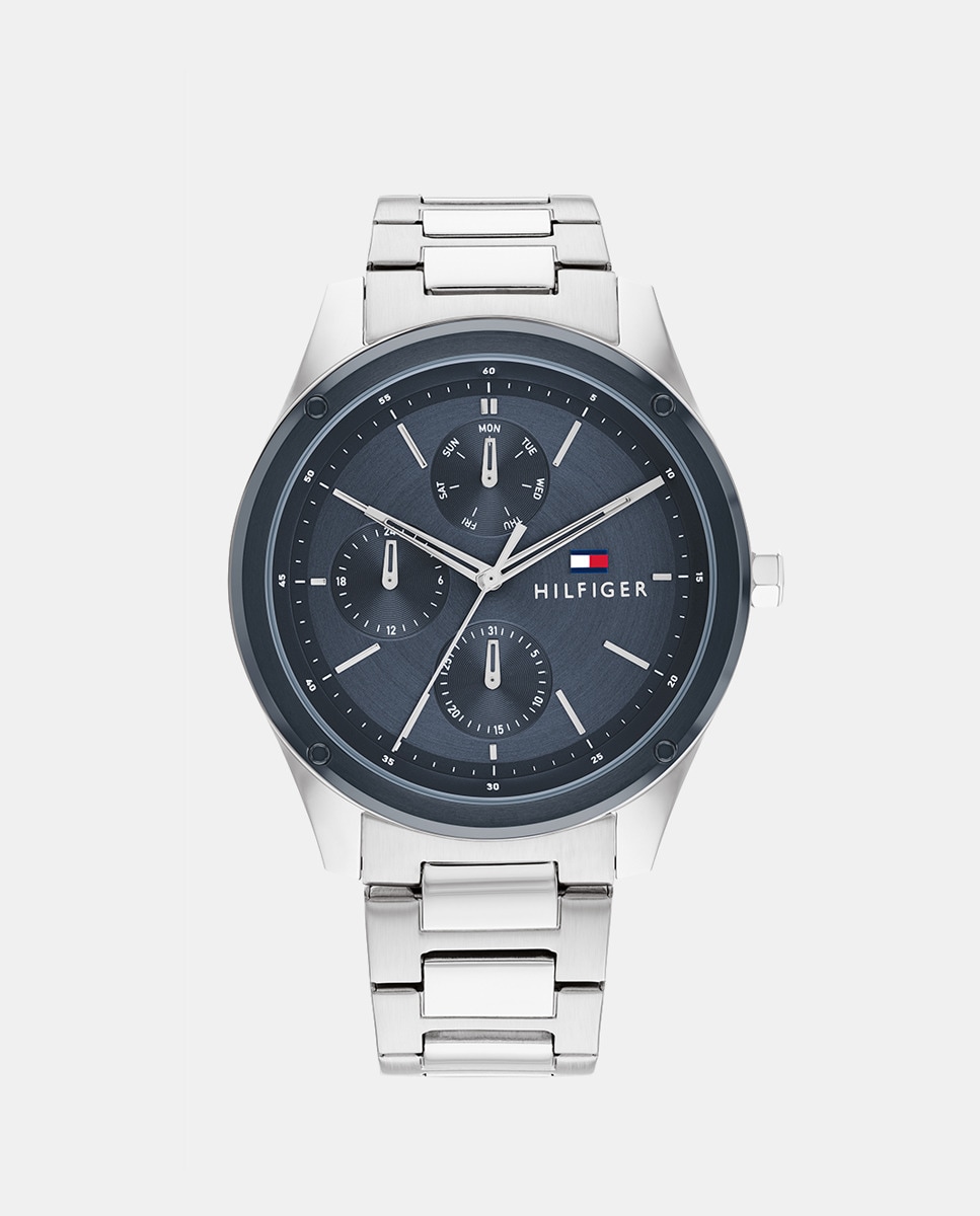 Тайлер 1710532 стальные мужские часы Tommy Hilfiger, серебро rng фитн браслет r4 темно синий